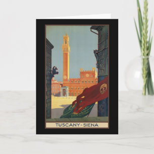 Tuscany Siena Karte