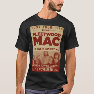 Tusk Tour Fleetwood 1979 Poster Classic T-Shirt