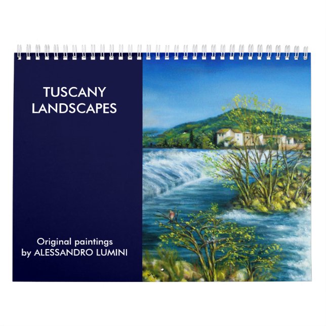 TUSKANISCHE LANDSCHAFTEN 2016 KALENDER (Titelbild)