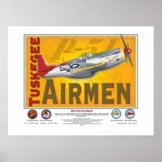 Tuskegee Airman Poster