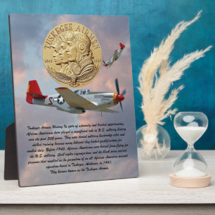 Tuskegee Airmen Coin Fotoplatte