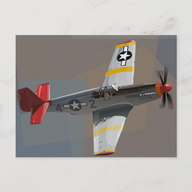 Tuskegee Airmen Postkarte (Vorderseite)
