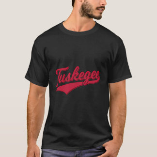 Tuskegee Alabama Baseball Sportskript Kurzes Wi T-Shirt