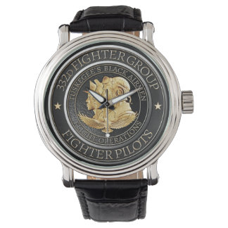 Tuskegee Red Schwanz Airmen 332d Fighter Group Armbanduhr