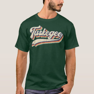 Tuskegee Sports Name Vintage Retro Gift Men Women  T-Shirt