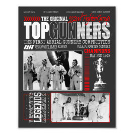 Tuskegees Original Top Gunners Black Airmen 332. Fotodruck