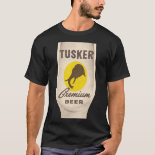 Tusker Premium Beer Retro Defunktional Breweriana T-Shirt