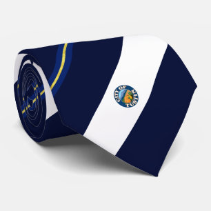 Tustin (Kalifornien) Stadtflagge Neck Tie Krawatte