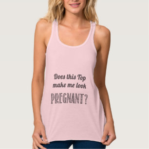 Tut diese Spitze lassen mich schwangeres lustiges Tank Top