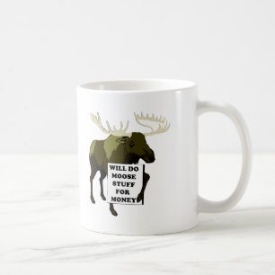 Tut Elch-Material für Geld Kaffeetasse