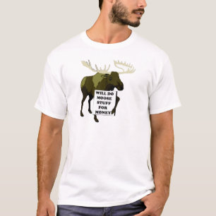 Tut Elch-Material für Geld T-Shirt