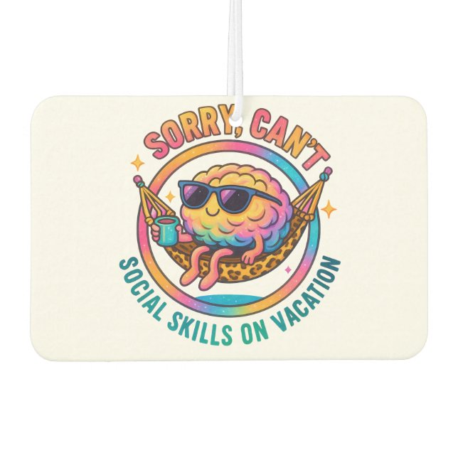 Tut mir leid. autolufterfrischer (Vorderseite)