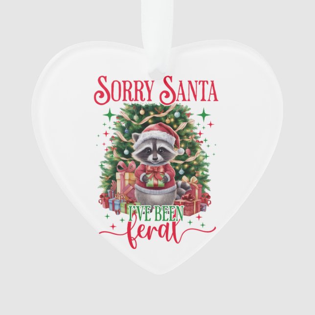 Tut mir leid, dass Santa I Ornament (Vorderseite)