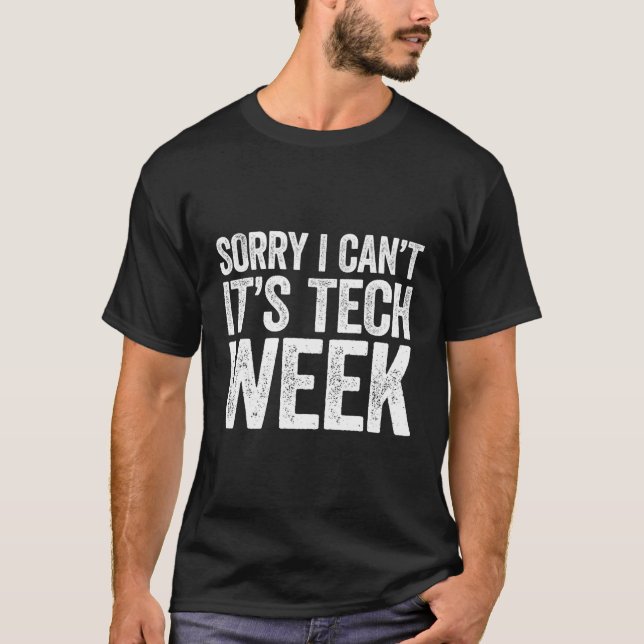 Tut mir leid, ich kann es nicht als Theatertheater T-Shirt (Vorderseite)
