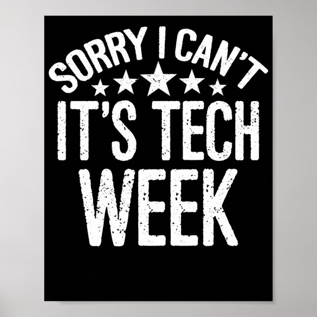 Tut mir leid, ich kann es nicht in der technischen poster (Vorne)