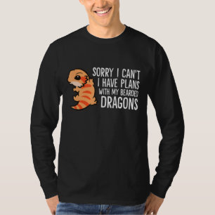 Tut mir leid, ich kann mit meinen bärtigen Drachen T-Shirt