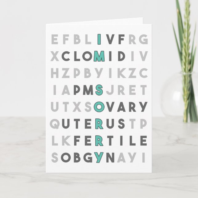 Tut mir leid (Türkis) Karte (Vorderseite)