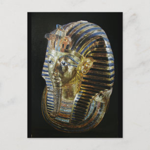 Tutankhamons Goldene Maske Postkarte