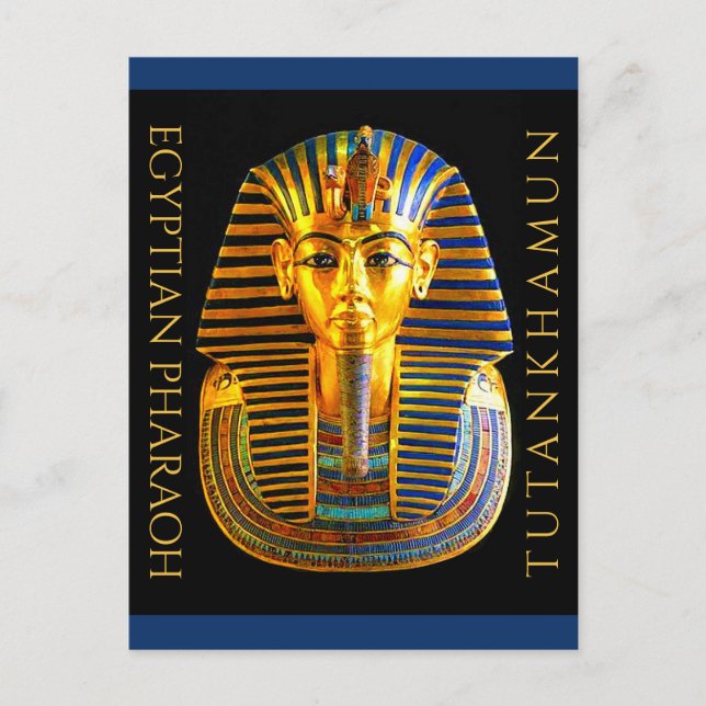 TUTANKHAMUN Discovery Centennial Postkarte (Vorderseite)