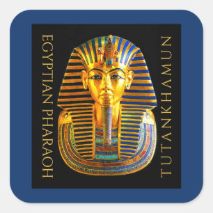 TUTANKHAMUN Discovery Centennial Quadratischer Aufkleber
