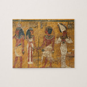 Tutankhamun Tomb, Nordwand der ägyptischen Geschic