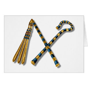 Tutankhamuns Dreschflegel und Haken