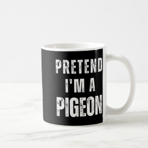 Tüte eine Taube passendes Kostüm lustiges Hallowee Kaffeetasse