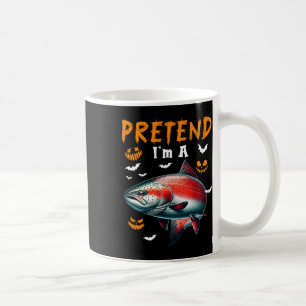Tüte ich bin ein Lachs Halloween-Kostüm Angeln Lie Kaffeetasse