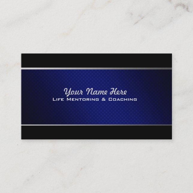 Tutelle et cartes de visite d'entraînement (Devant)