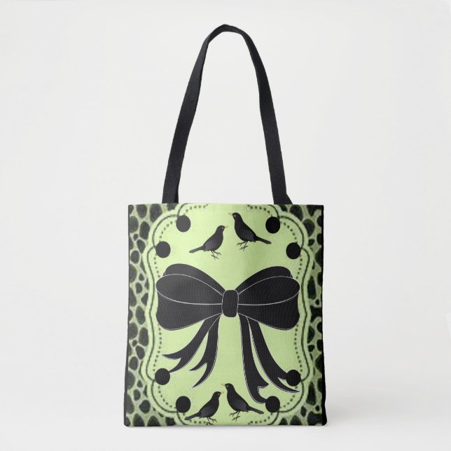 Tütenleoparden Tasche (Vorderseite)