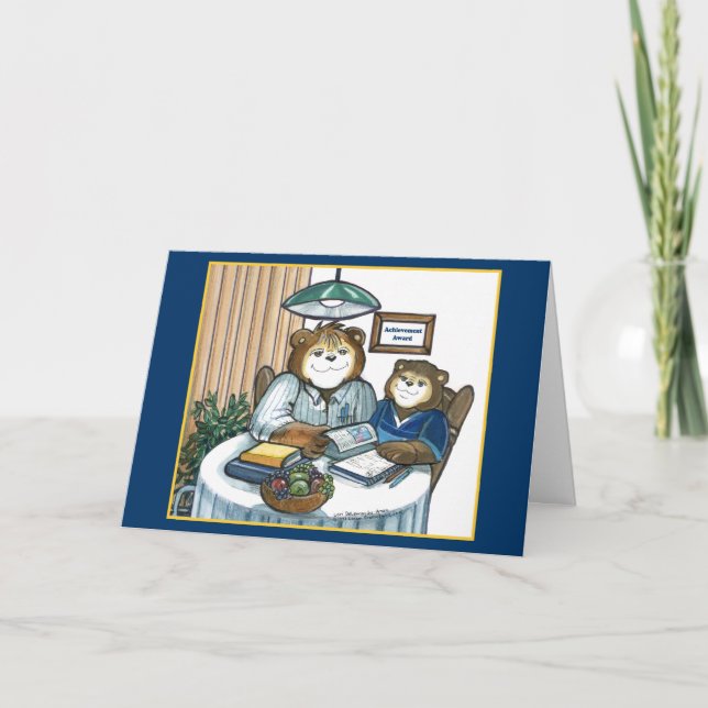 Tuteur / Carte scolaire à domicile (Devant)