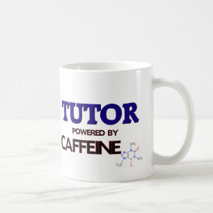 Tutor angetrieben durch Koffein Kaffeetasse