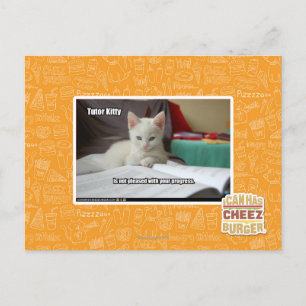 Tutor Kitty Postkarte