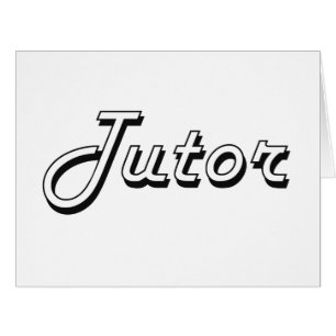 Tutor-klassischer Job-Entwurf