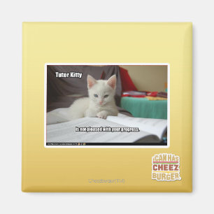 Tutor-Miezekatze Magnet