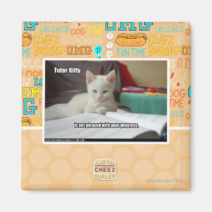 Tutor-Miezekatze Magnet