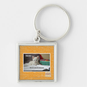 Tutor-Miezekatze Schlüsselanhänger