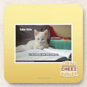 Tutor-Miezekatze Untersetzer