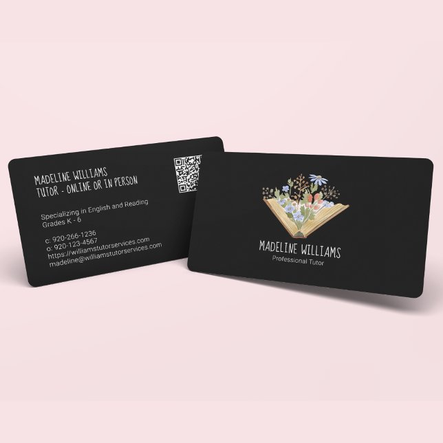 Tutor QR Code Business Card Visitenkarte (Von Creator hochgeladen)