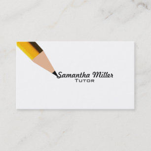Tutor-Visitenkarten Visitenkarte