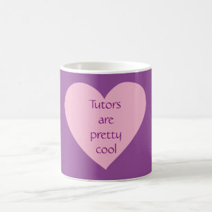 Tutoren sind Hübsches Cooles Herz Kaffeetasse