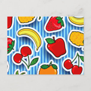 Tutti frutti, carte postale