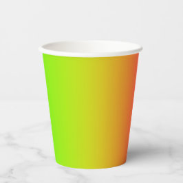 Tutti Frutti Gradient Pappbecher