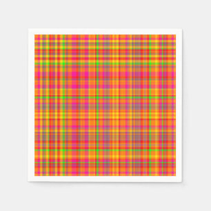 Tutti Frutti KARIERT 1-PAPIERPARTY NAPKINS Serviette