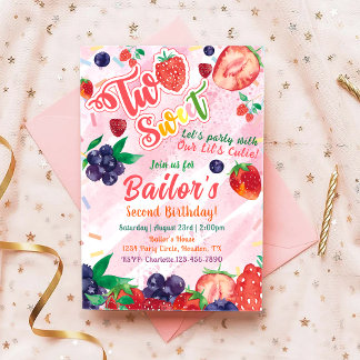 Tutti Frutti | Obst Party Geburtstag Einladung