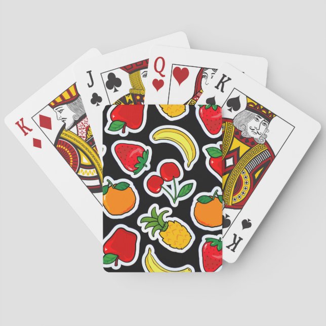 Tutti frutti, Spielkarten (Rückseite)