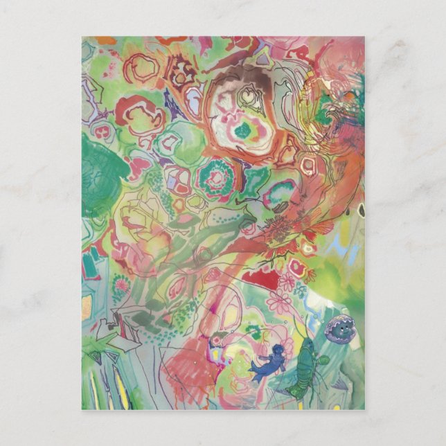 Tuttle and Friends on a Voyage*** Postkarte (Vorderseite)