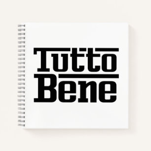 Tutto Bene Notizbuch