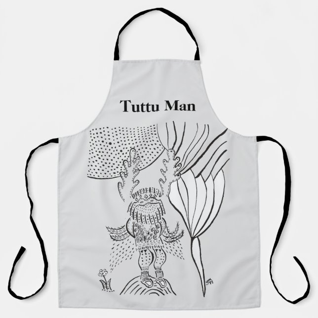Tuttu Man Schürze (Vorderseite)