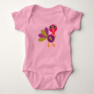 Tutu-Bodysuit-Cartoon die Türkei des Babys der Baby Strampler